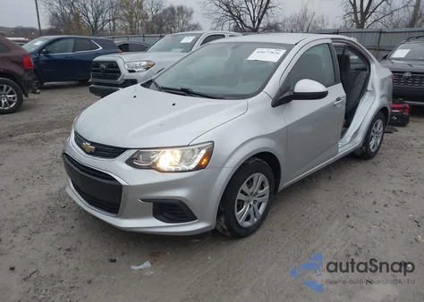 2017 Chevrolet Sonic Ls Auto из США, поврежденный, VIN 1G1JB5SH7H4162977
